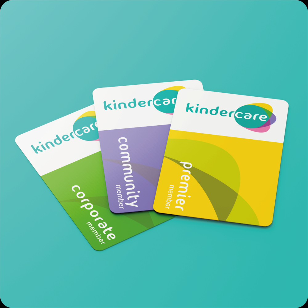 KINDERCARE x 8AMSTUDIO = Logo + Stationery + Catalog